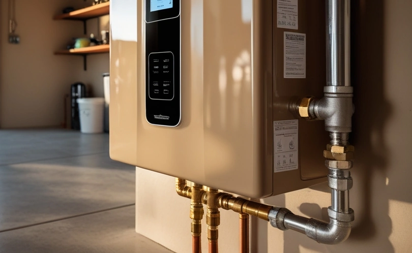 tankless water heater installation