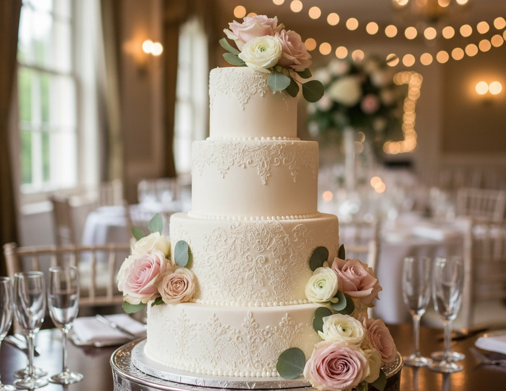 Perfectly planned weddings include a beautiful cake